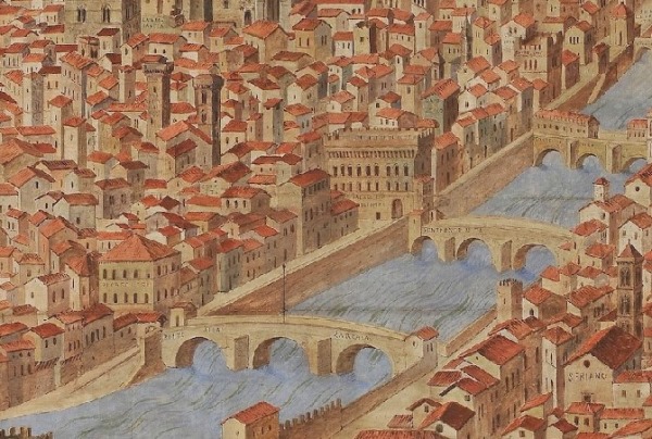 Der erste Ponte Santa Trinita