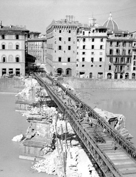 Baily Bridge der britischen Streitkräfte