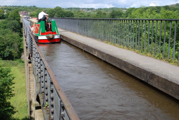 Pontcysyllte Aqu&auml;dukt in Wales