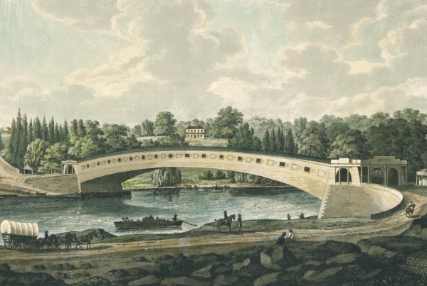 Die Colossus Bridge bei Fairmont